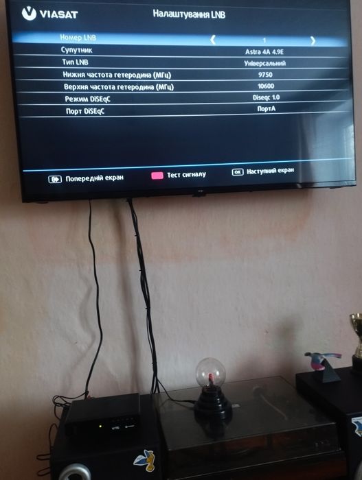 Супутниковий ресивер Viasat - УТБ