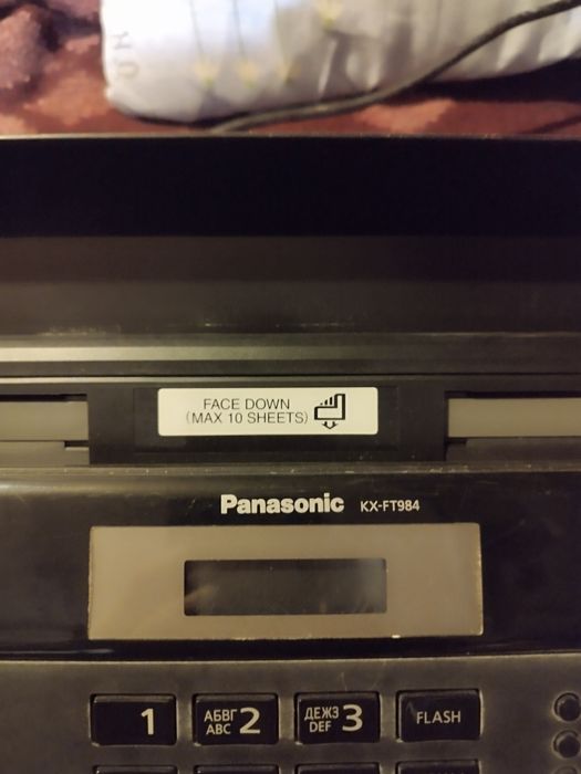 Телефон факс Panasonic KX-Ft984