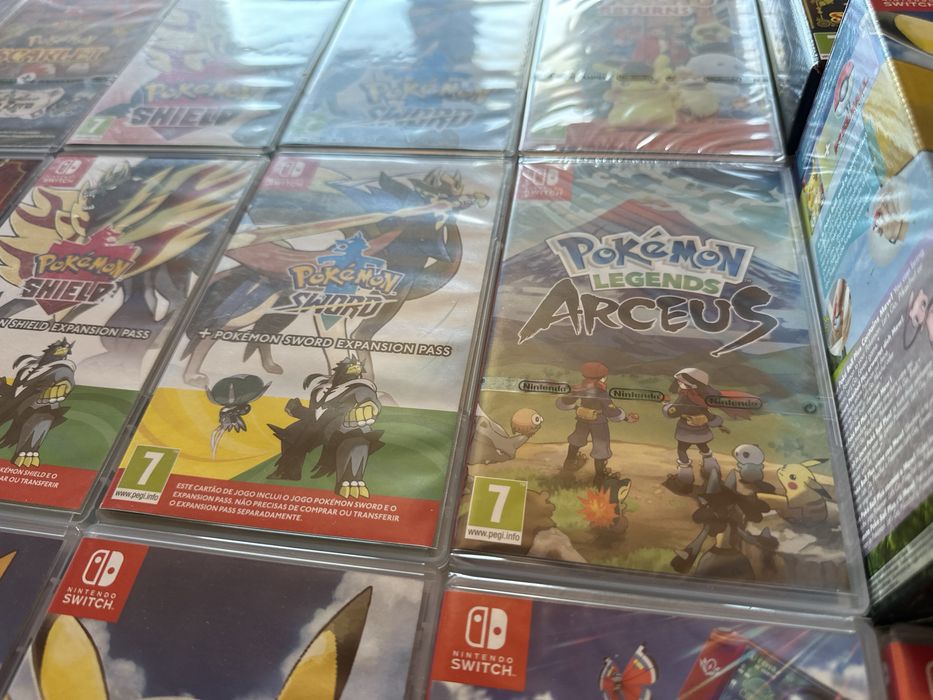 Jogos Pokémon Nintendo Switch