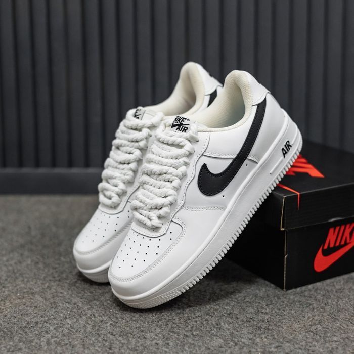 Кросівки Nike Air Force 1 Low Rope Laces premium | Кроссовки Найк чоловічі