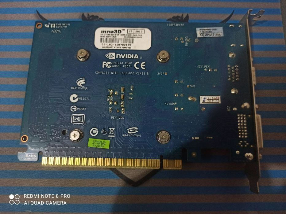 Nvidia GT630 2gb ino3d