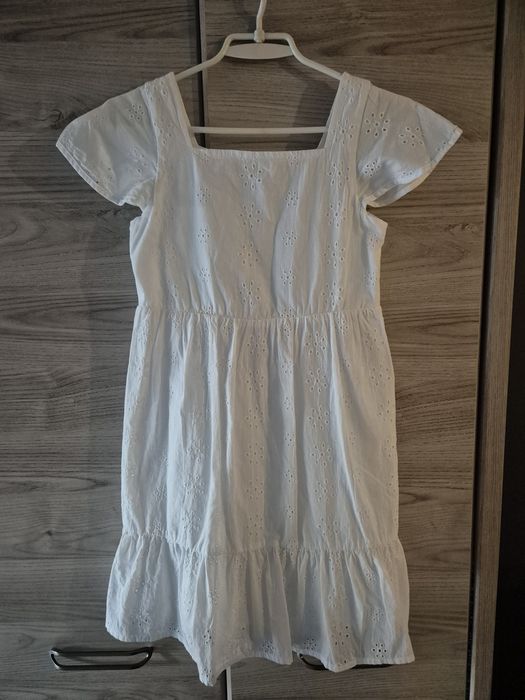 Biała sukienka H&M