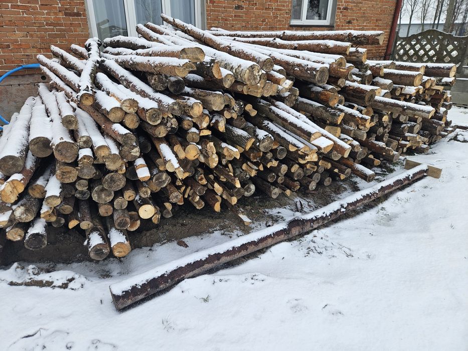 Stemple budowlane 280cm grube