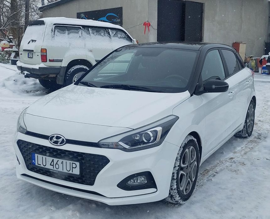 Hyundai i20 1.2 Benz, 85KM , Klima, 2 kluczyki, stan idealny