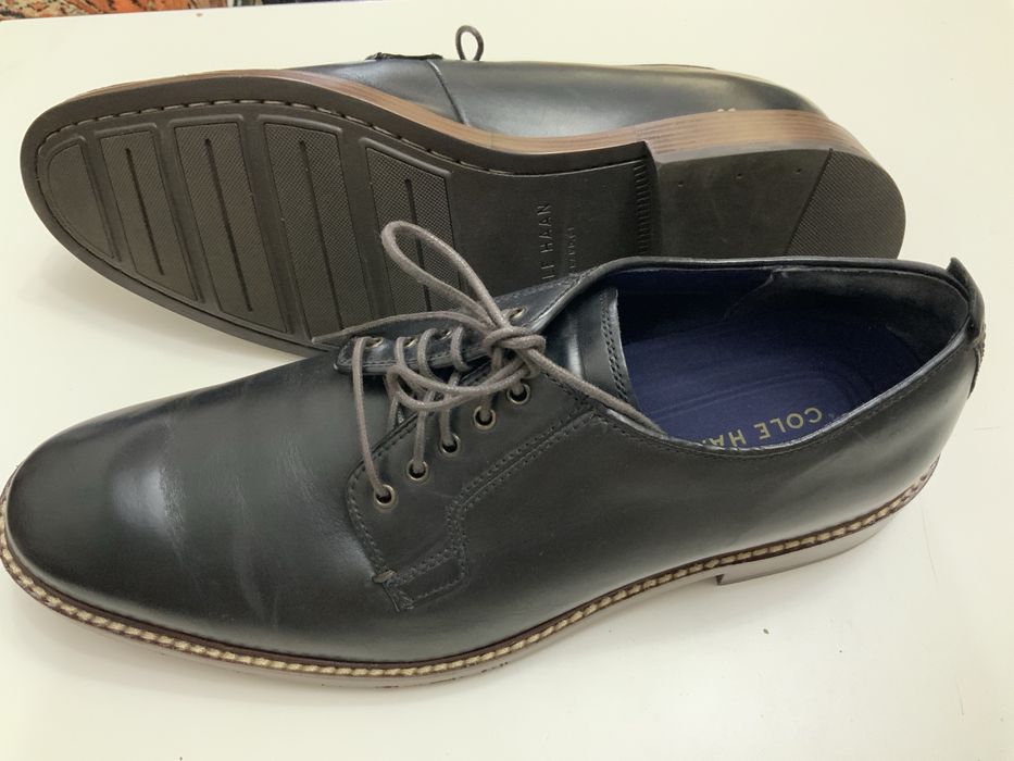 Туфлі темно-сині Cole Haan  41  розмір чоловічі кожа leather boots