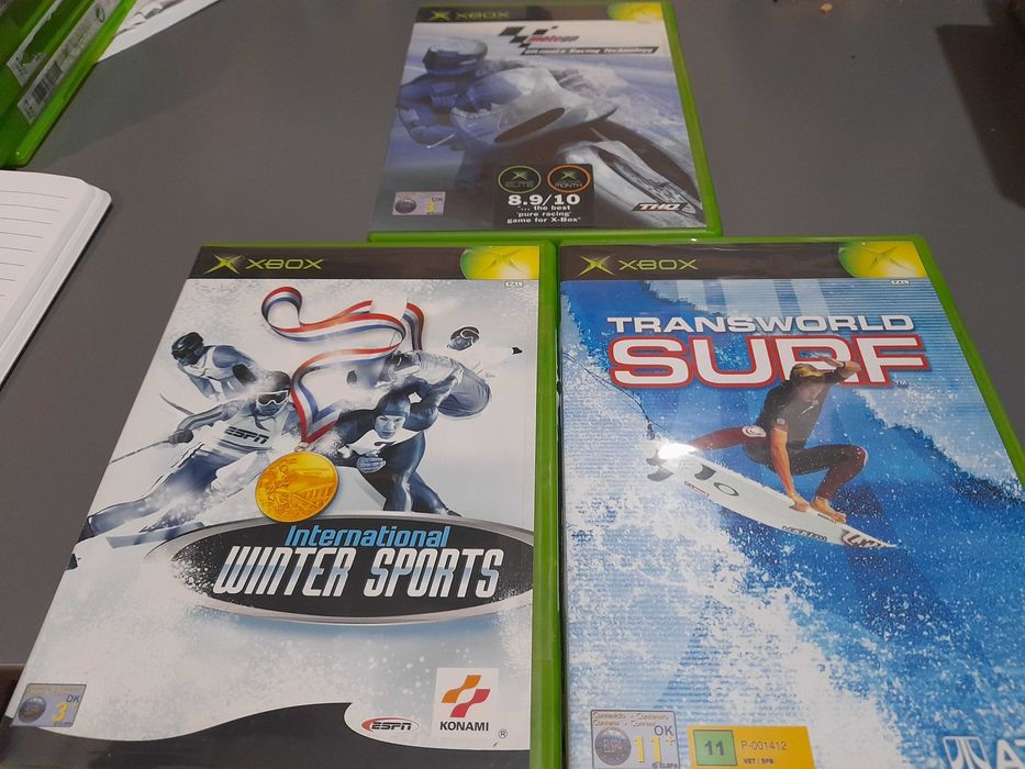 Jogos X-Box Clássica originais usados como novos. Compra mínima de 2 jogos