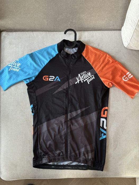 Zestaw kolarski G2A koszulka M + bibsy L