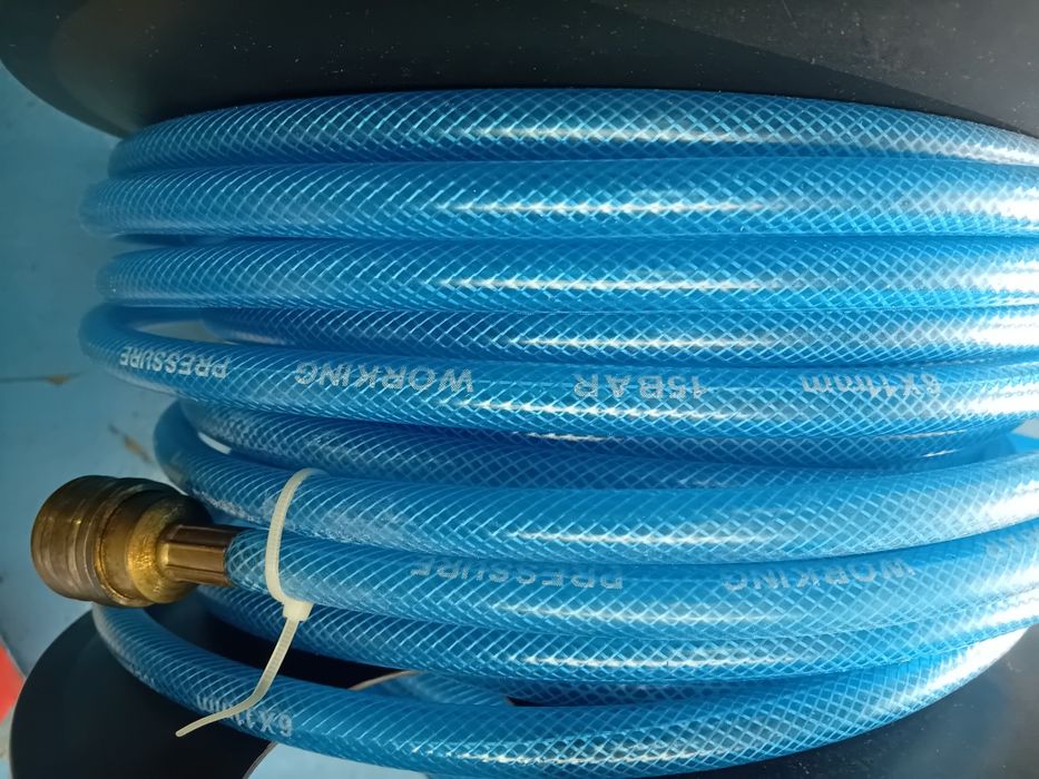 Mangueira ar comprimido 20metros pressão ate 15 bares nova nunca  usad