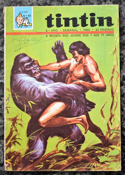 2 Revistas Tintin (5º e 6º Ano)