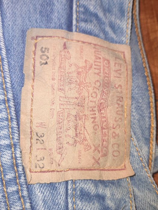 Джинси чоловічі Levis 501 Легенда