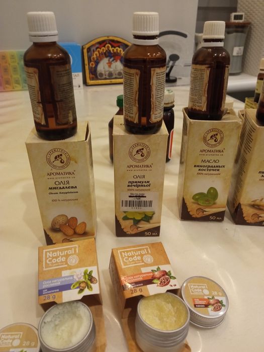 Олії косметичні набір 22 шт