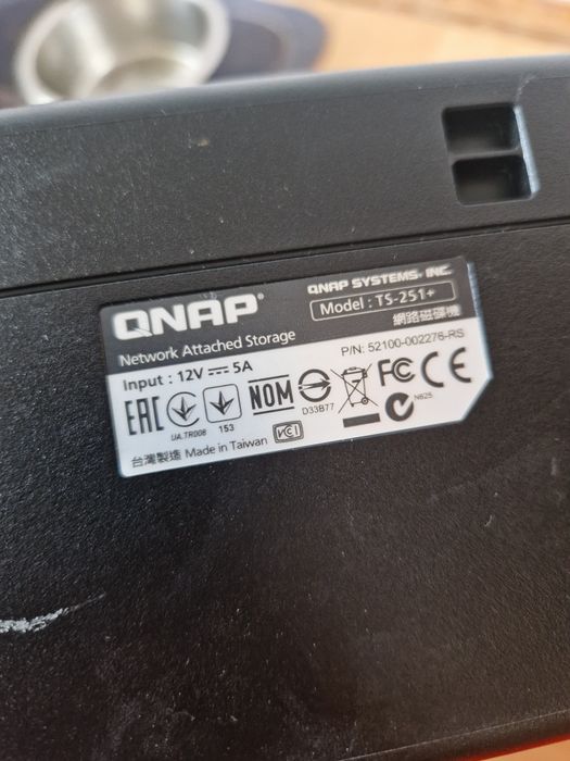 Qnap ts251+ 8gb память Nas сховище мережеве.