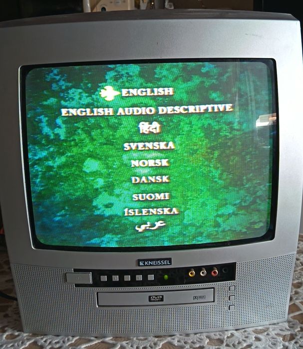 TV DVD combo antiga