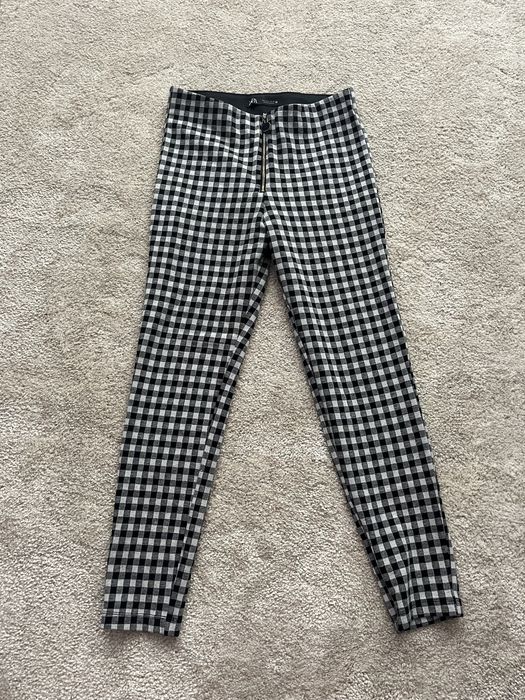 Spodnie materiałowe Zara L