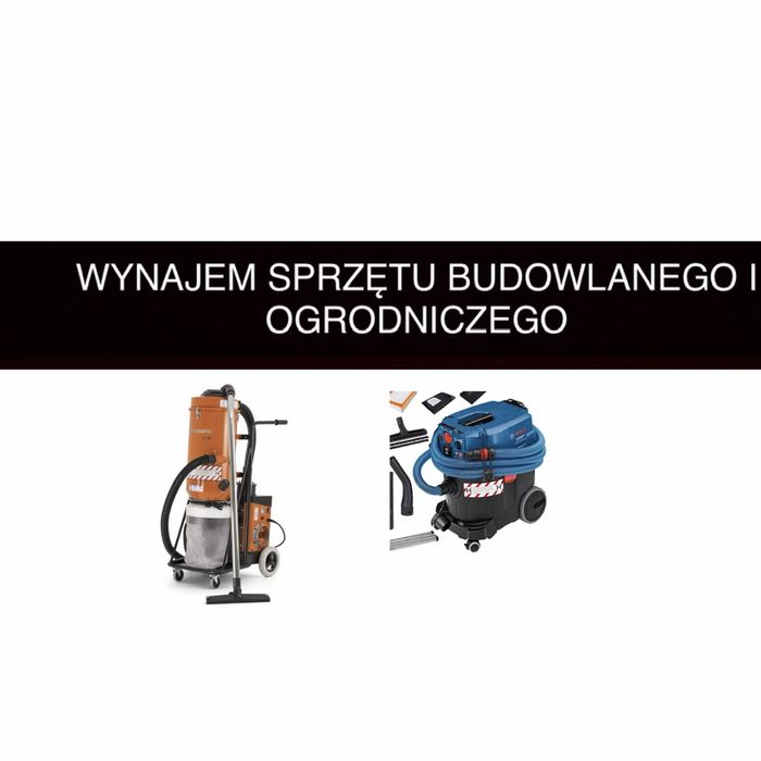 Wynajem odkurzaczy przemyslowych