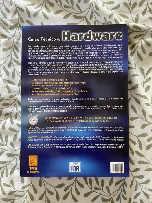 Livro "Curso Técnico de Hardware" - José Gouveia / Alberto Magalhães (FCA)