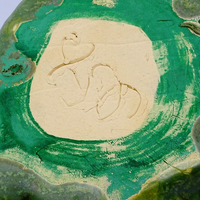 ceramika autorska piękna sygnowana patera misa