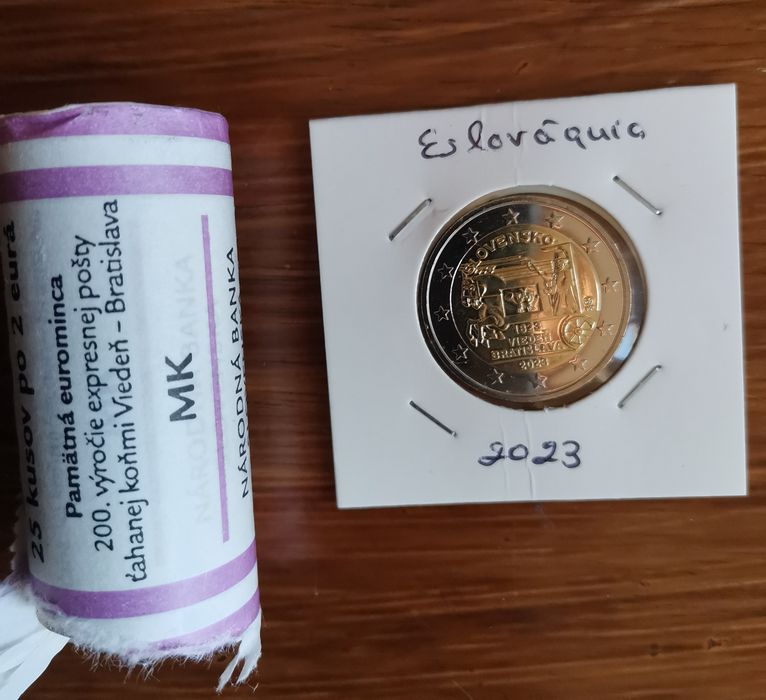 Moeda comemorativa de 2€ - Eslováquia 2023