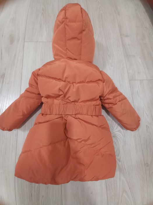 Тепла зимова куртка (пуховик) на гусячому пуху, р. 92–98