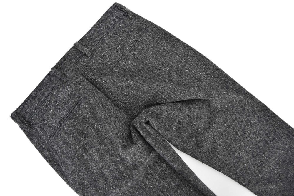 HUGO BOSS spodnie męskie grafitowe wełna melanż REGULAR FIT 32/34