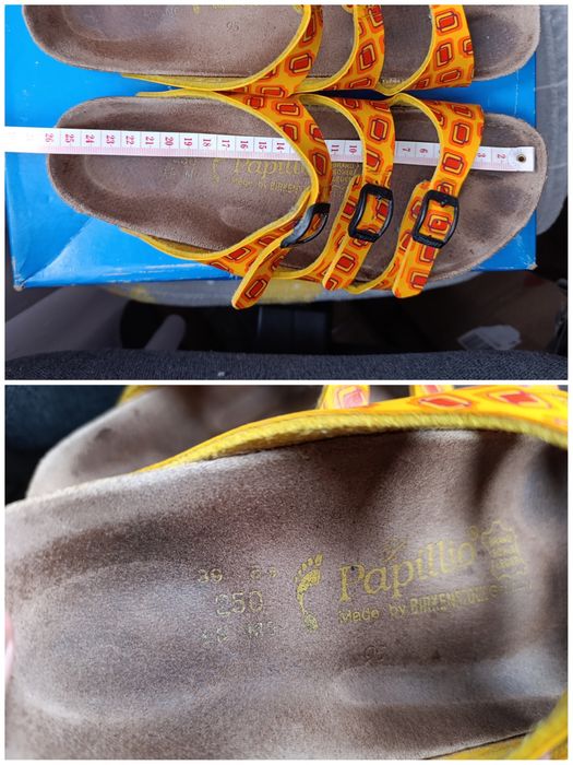 Оригінальні сандалі Мюли, тапочки, домашние тапочки Papillio от  BIRKENSTOCK  р. 39 / 250 / L8 M6.