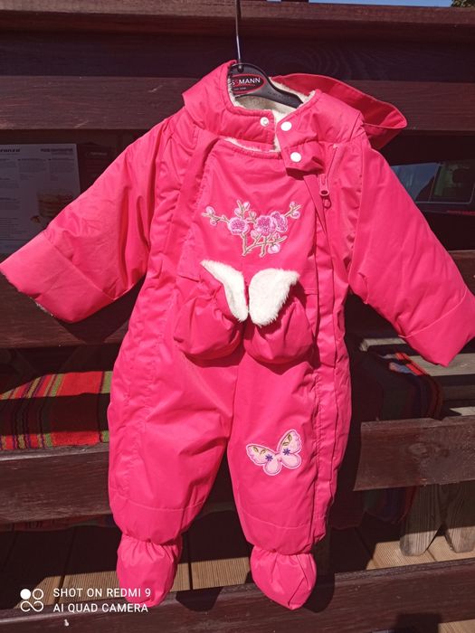 Kombinezon zimowy . Nowy 68-74 .