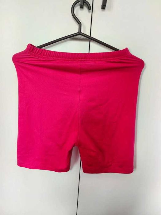 Różowe spodnie kolarki spodenki Shein S Brooklyn