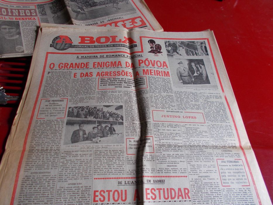 Merckx, Ocana, Agostinho, Fernando Mendes A Bola.