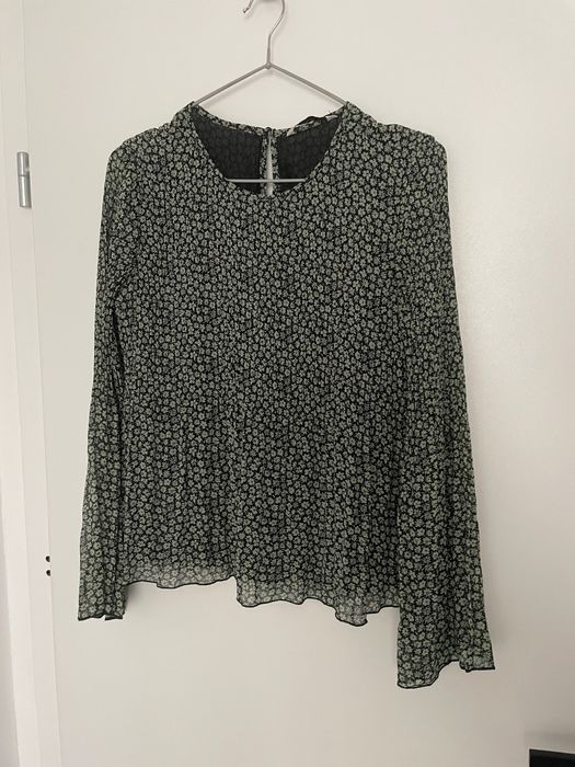 Bluzka szyfonowa Nowa Stradivarius XS