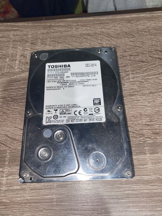Жесткий диск HDD 2tb