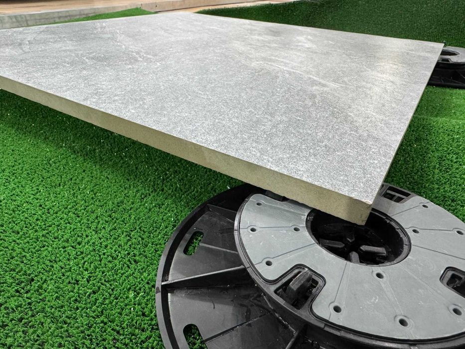 Płyta tarasowa 60x60x2cm gres 20mm Wsporniki taras balkon ogród gat.1