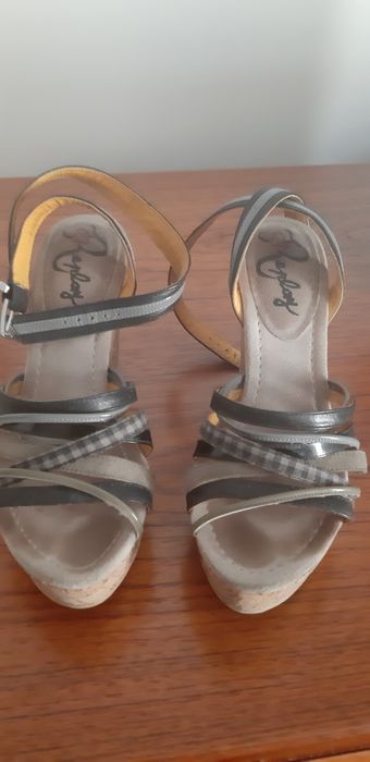 Sandalias cunha  REPLAY