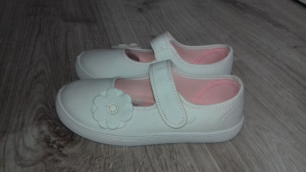 Białe tenisówki M&s trampki #trampki #tenisówki