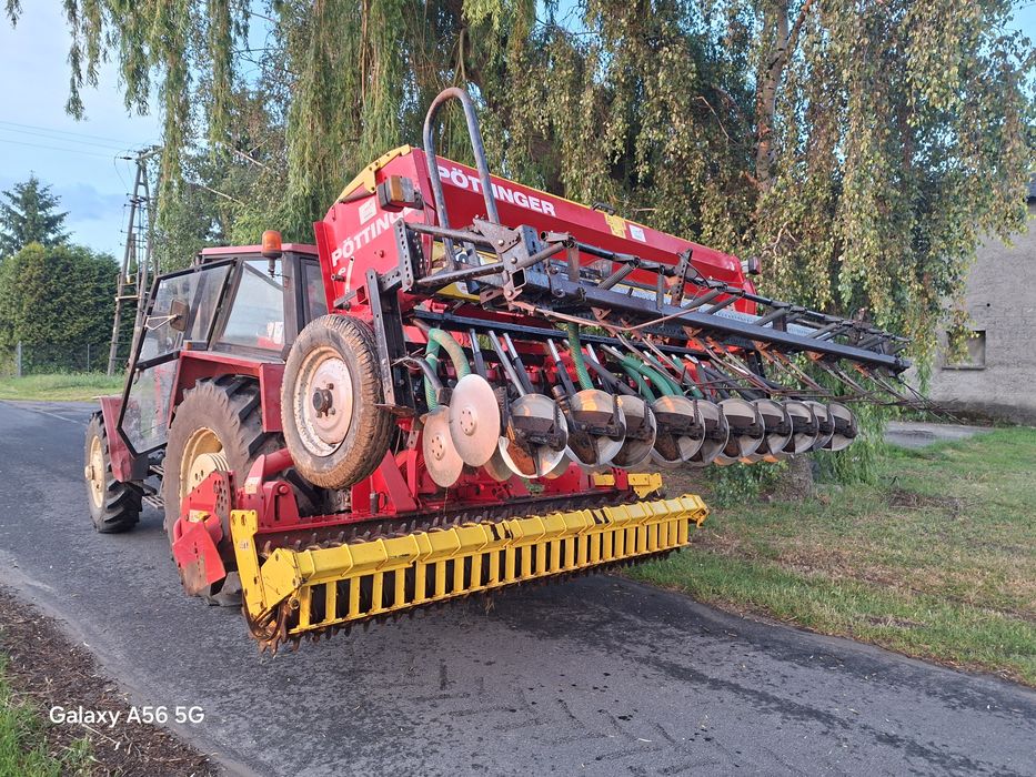 Agregat uprawowo siewny siewnik Talerzowy Pottinger  3m amazone