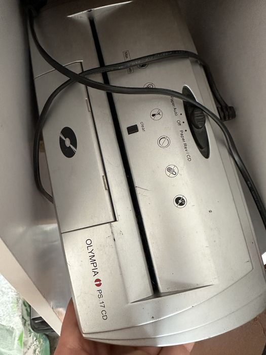 Niszczarka Olympia drobne elementy Cd