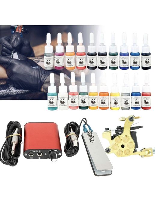 Kit completo e Novo de Tatuagem ! Apenas 5 disponíveis ! Entrega imediata