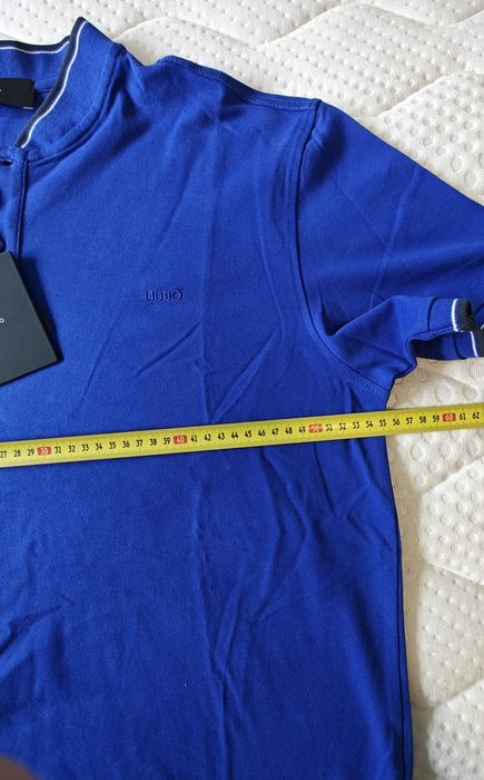 Męska koszulka polo charbowa nowa z metką LIU JO rozmiar 40/L