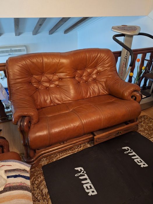 Conjunto de 3 sofás vintage