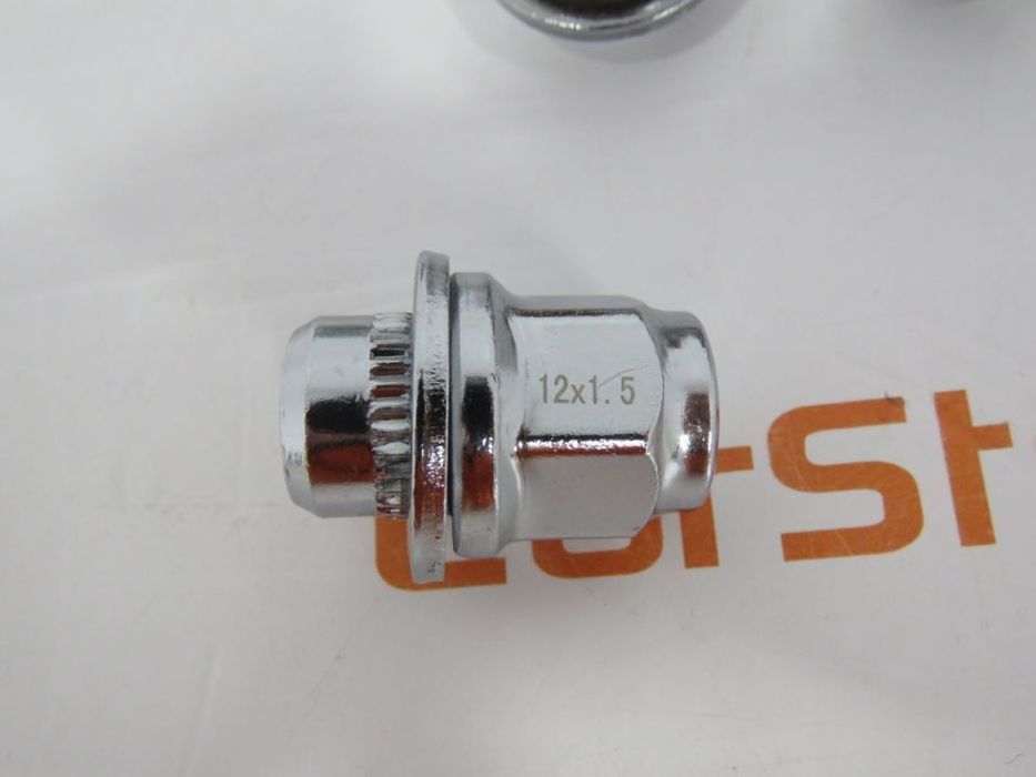Conjunto 24 Porcas C anilha Jantes Origem Toyota, Mitsubishi M12x1.5