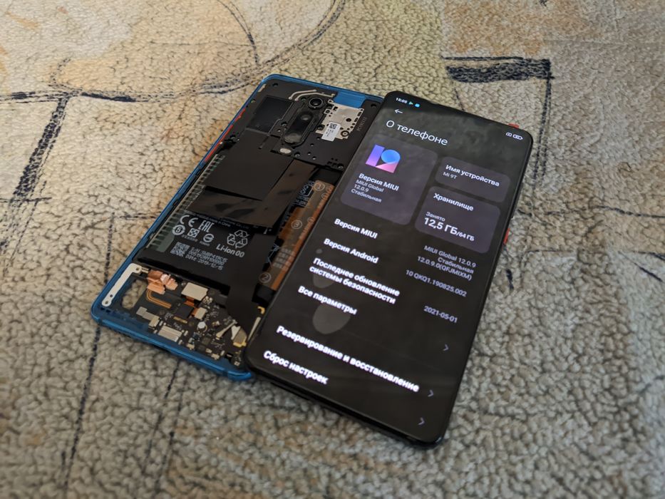 Плата Mi 9T 6/64 (glacier blue)