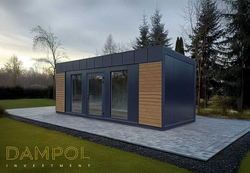 Wynajem pawilonu kontenera handlowy/usługowy/biurowy