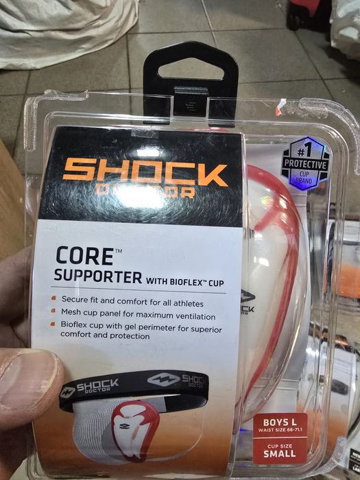 Захіст для паху Shock Doctor Supporter + Suspensor Bio Flex Cup M