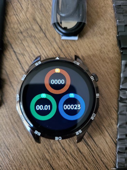 Smartwatch P13 Bluetooth latarka LED 2 paski bransoleta