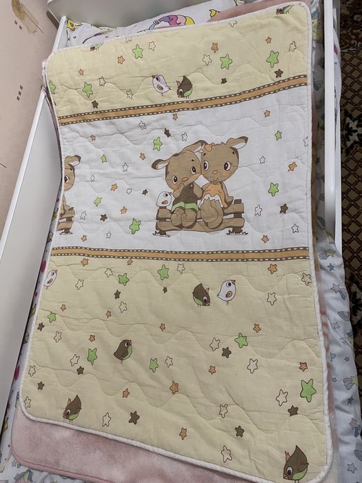 Детское одеяло и подушка