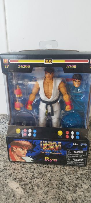 Figuras street Fighter na caixa original