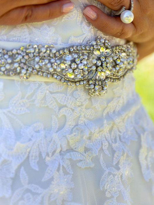 Vestido Noiva com Renda Tamanho 38 de 2024