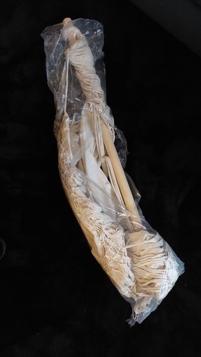 fotel wiszący podwieszany brazylijski hamakowy