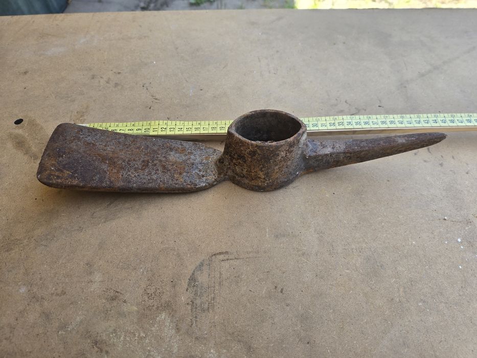 Cabeça de Picareta / Enxadão  em Ferro