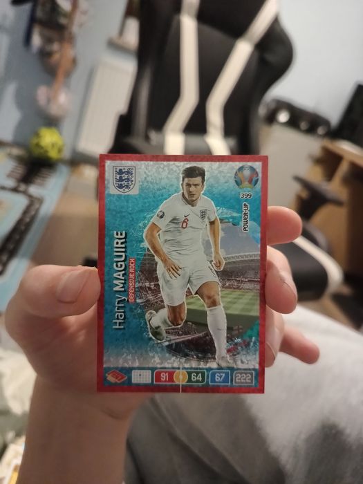 Karta piłkarska Harry maguire defensive rock