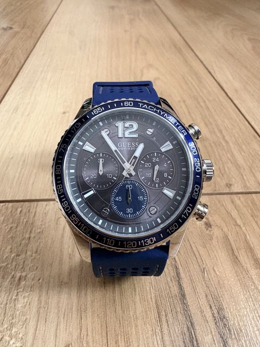 Zegarek GUESS W0971G2 Blue Tachymeter